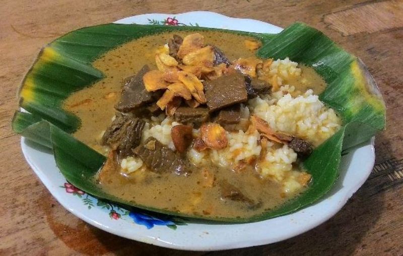 Nasi Gandul khas Pati.