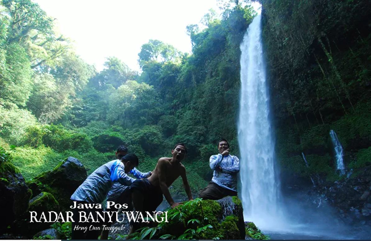 Air Terjun Lider dikenal sebagai yang tertinggi di Banyuwangi dengan ketinggian sekitar 60 meter.