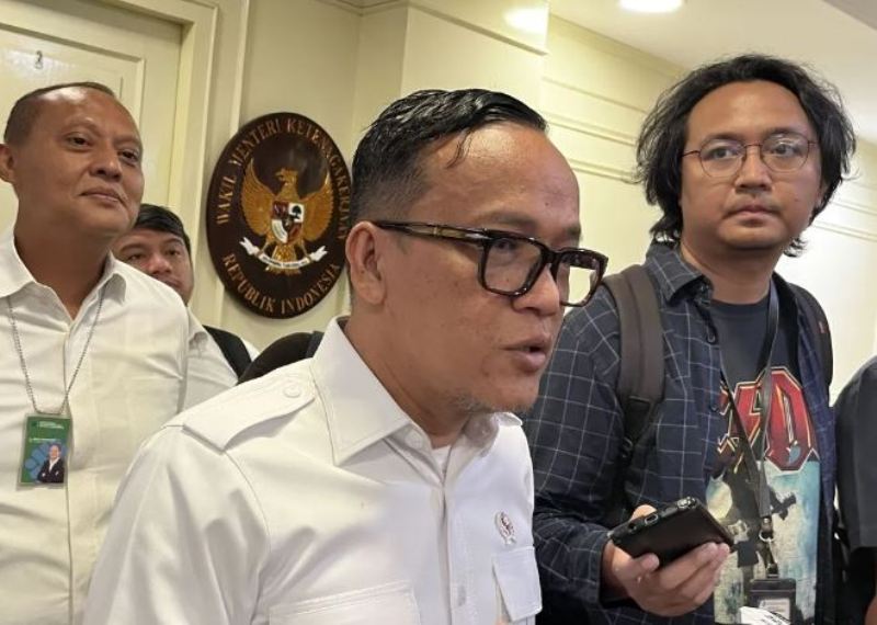 Wamenaker Immanuel Ebenezer terjaring OTT KPK.