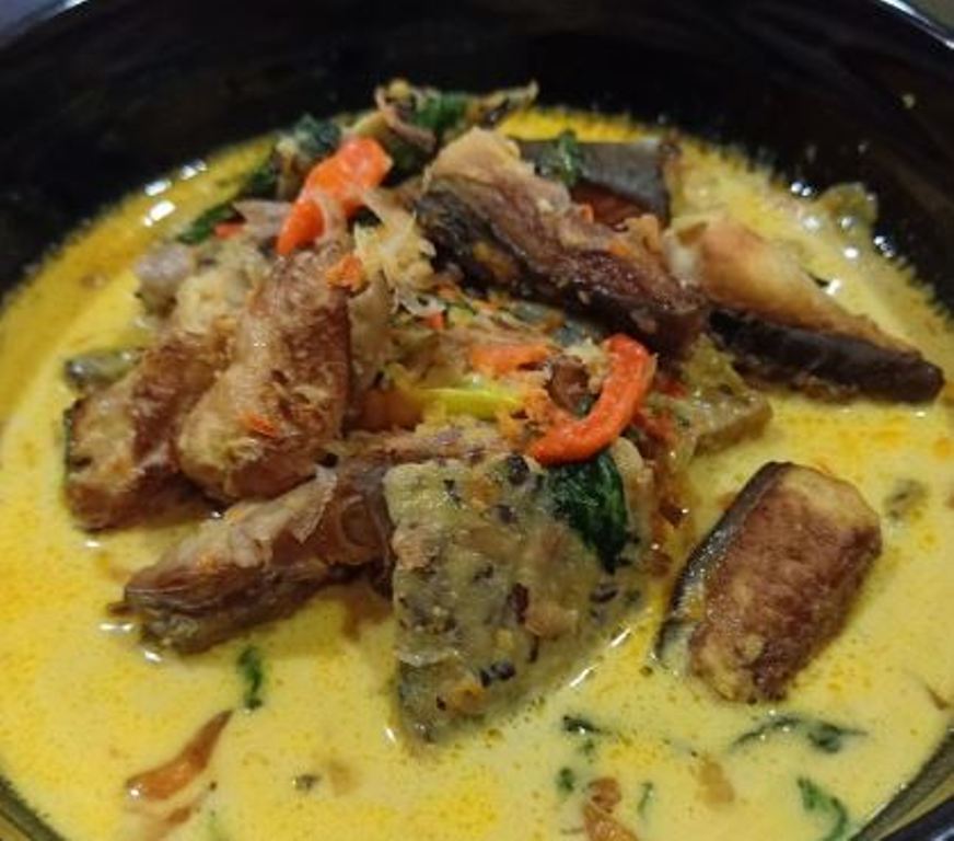 Resep sayur ikan kalakan khas Pacitan.