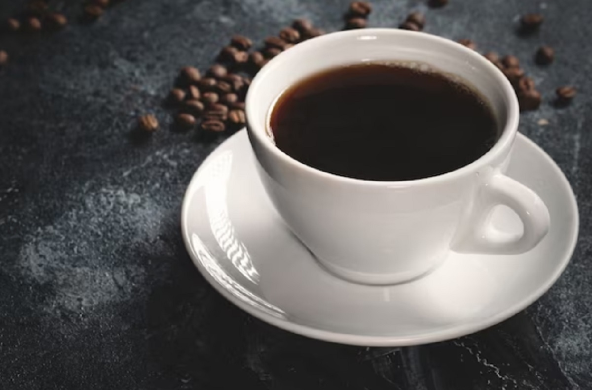 Ilustrasi kopi americano yang bermanfaat untuk kesehatan.