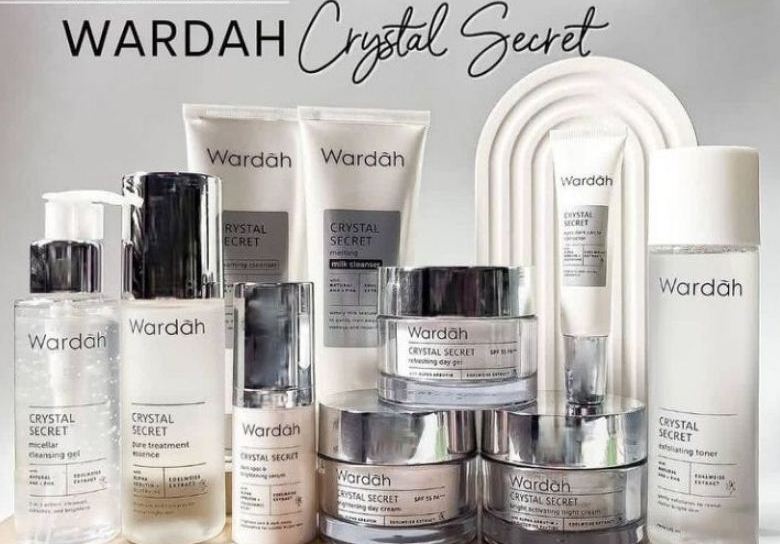 Ilustrasi Wardah Crystal Secret.
