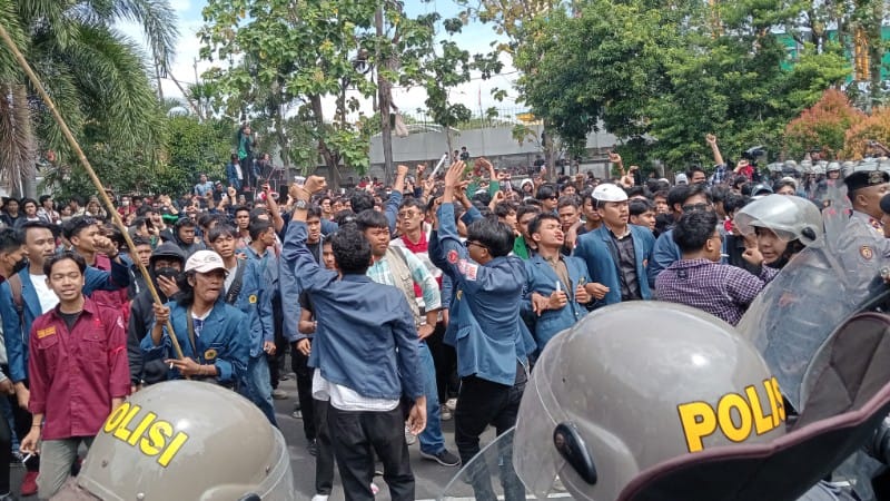 Mahasiswa UB Mundur dari Aksi