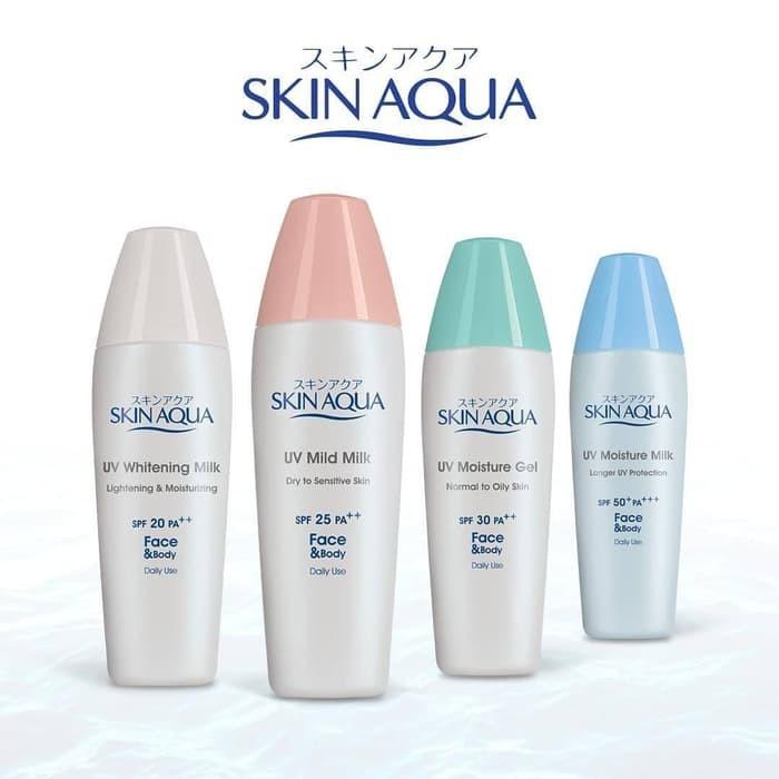 Varian Skin Aqua sunscreen untuk berbagai jenis kulit.