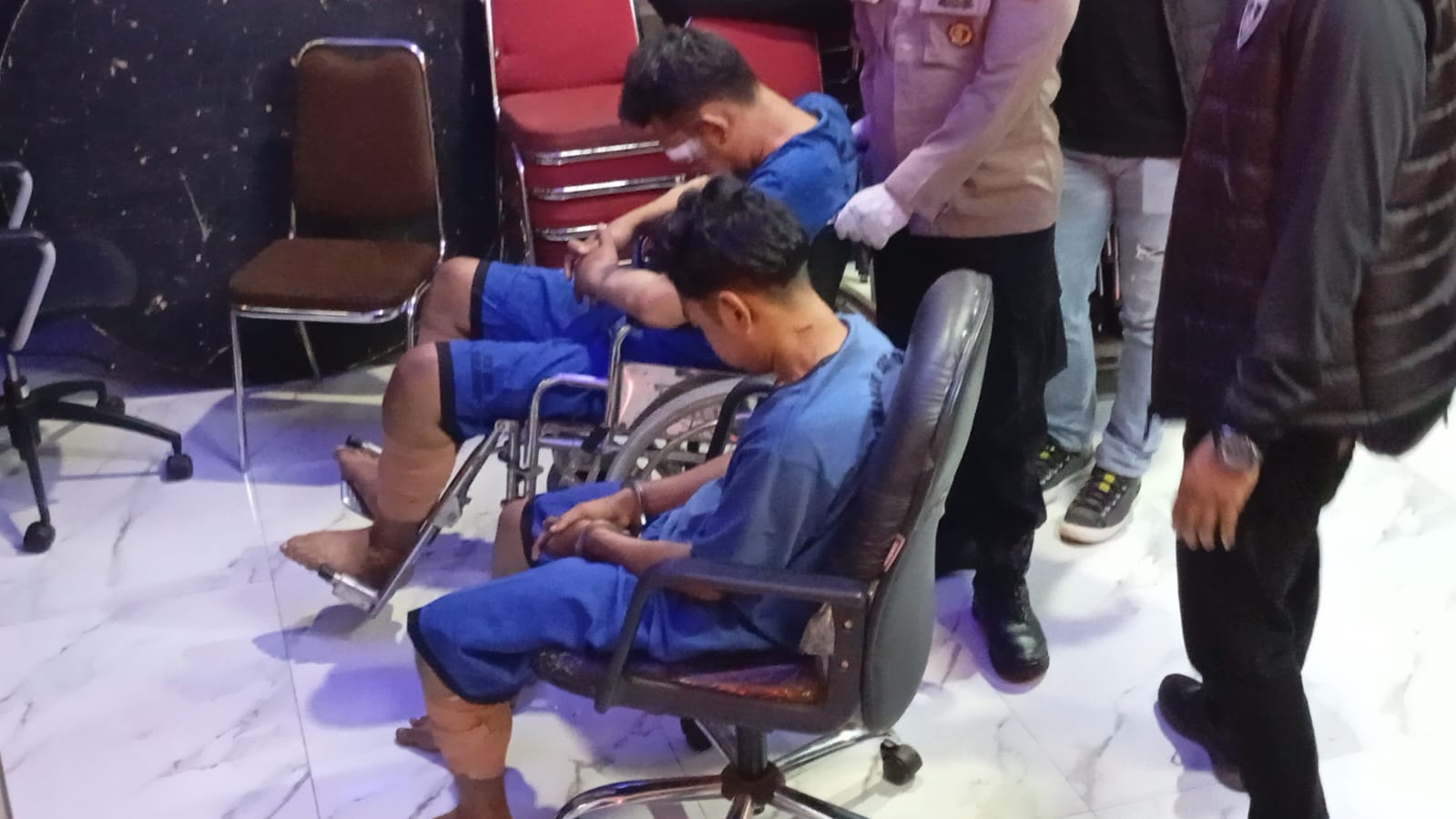2 orang pelaku pembunuhan di indramayu