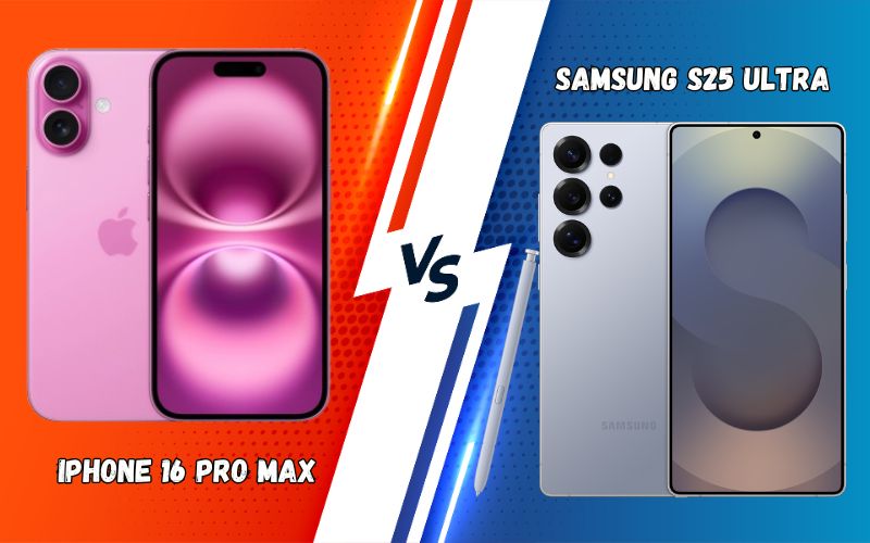 iPhone 16 Pro Max vs Samsung Galaxy S25 Ultra