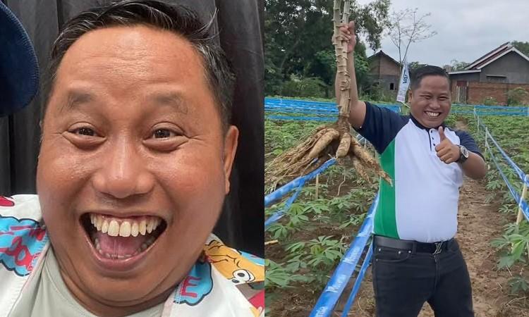 Narji kini lebih memilih hidup sederhana sebagai petani setelah lama meninggalkan dunia hiburan. (Ig @narji77)
