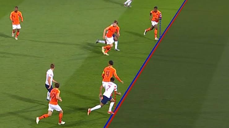 Aturan offside regulasi lama