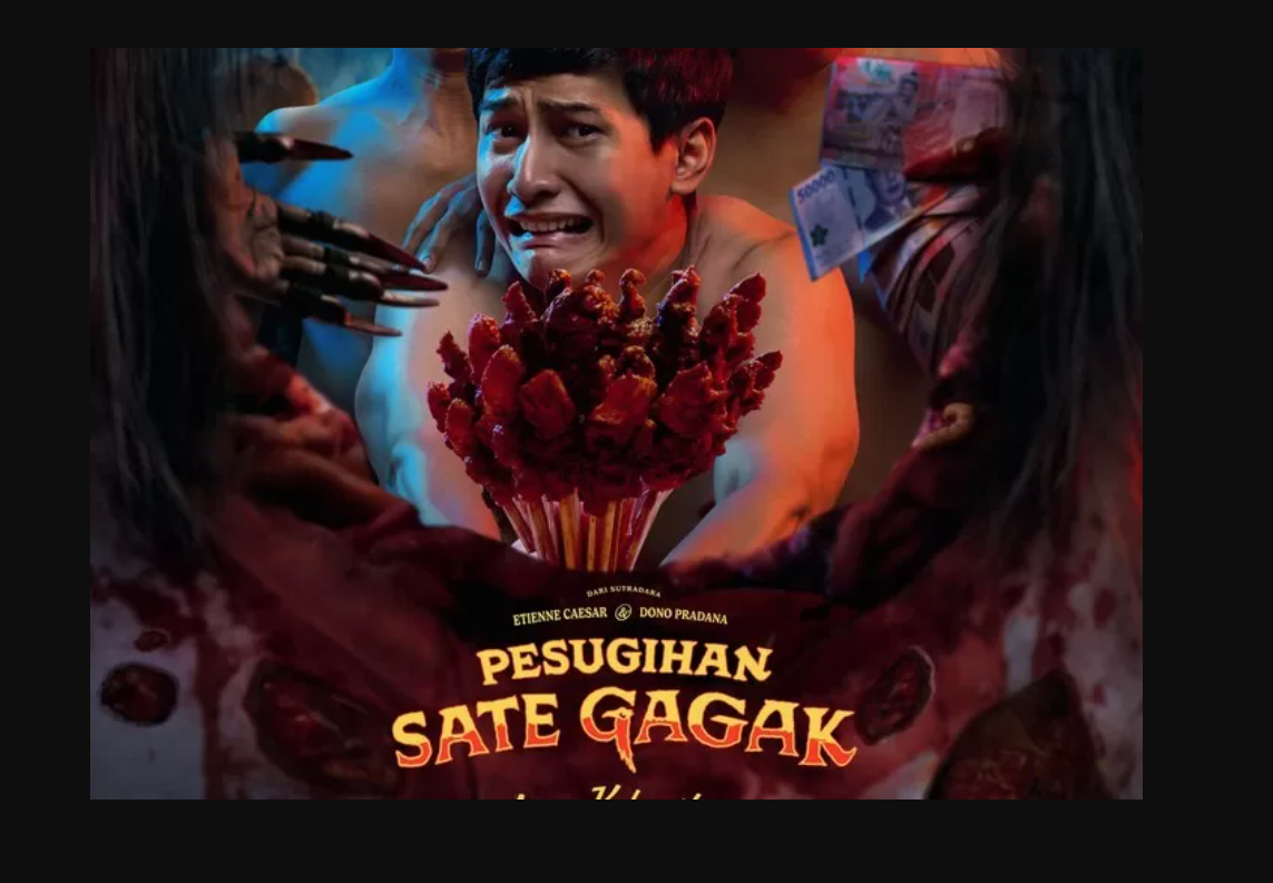 Ritual sate gagak beri uang instan, tapi petaka menanti. Horor dan komedi berpadu dalam Pesugihan Sate Gagak.