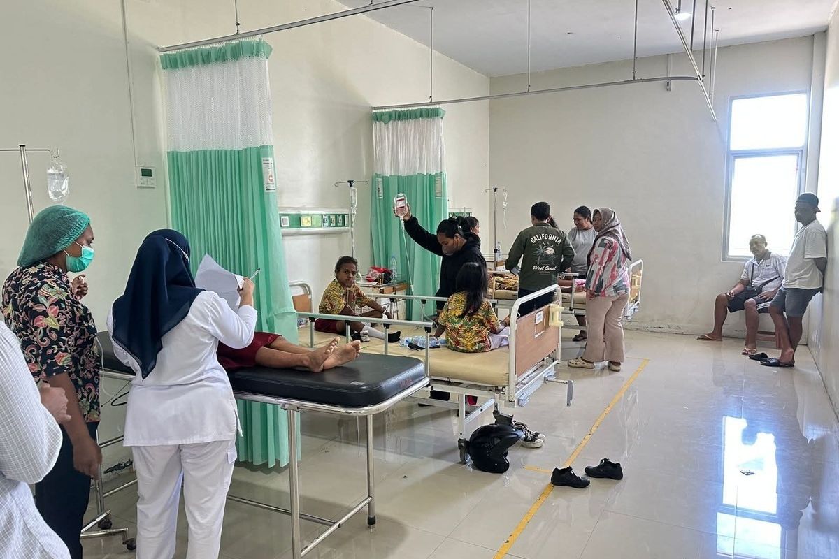 jumlah siswa keracunan di Garut
