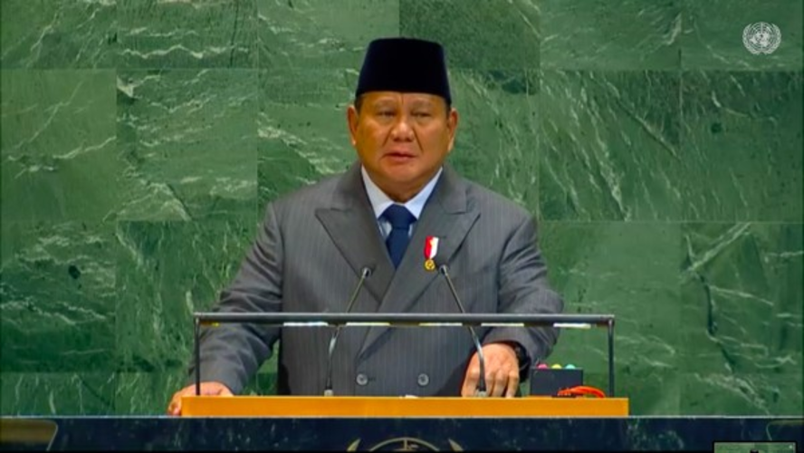 Pidato Prabowo Subianto di PBB
