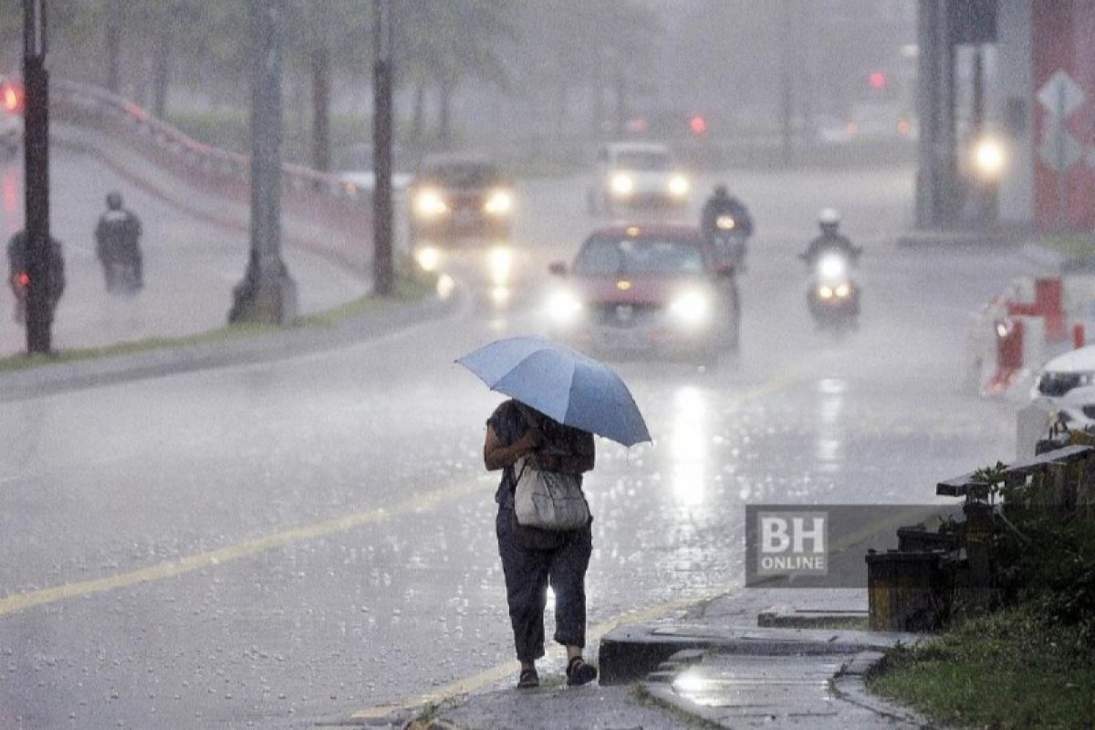 sejumlaah wilayah di Taiwan di landa banjir