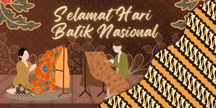 Ilustrasi Hari Batik Nasional