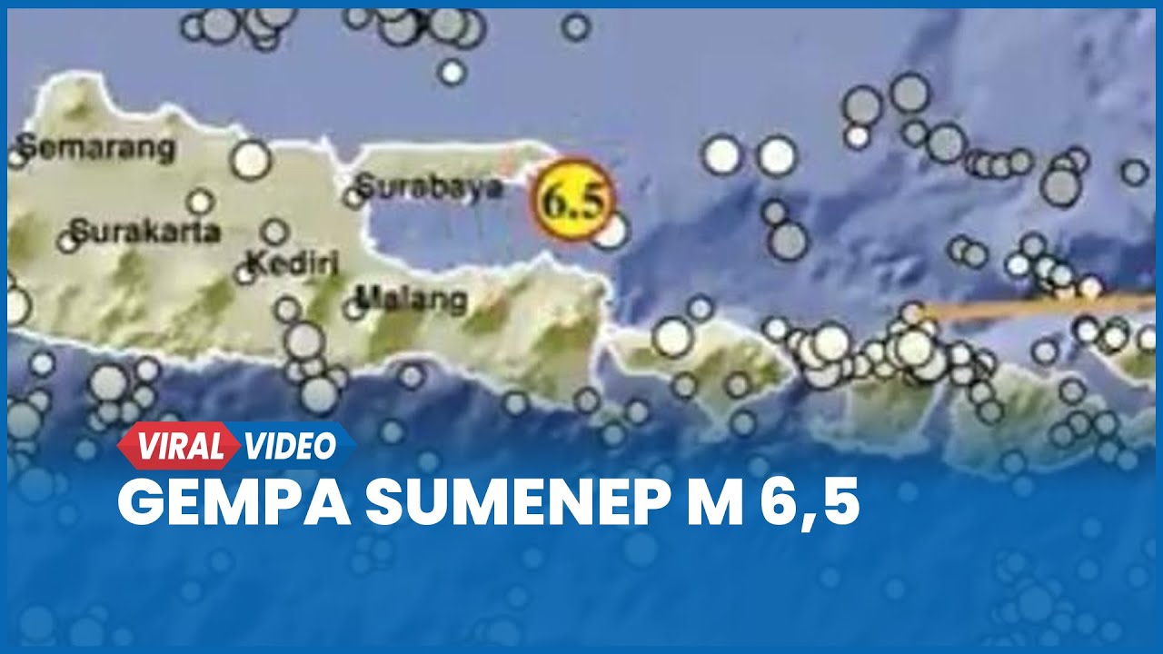 Gempa Sumenep 6,5