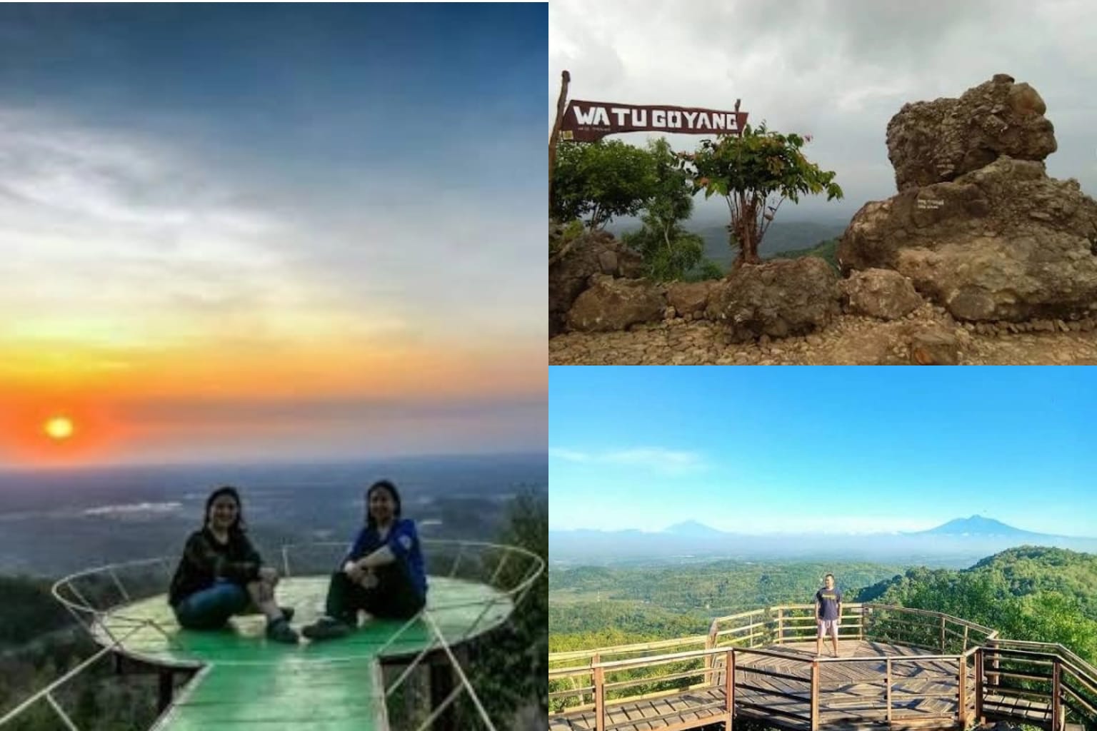 Ilustrasi Wisata Watu Goyang