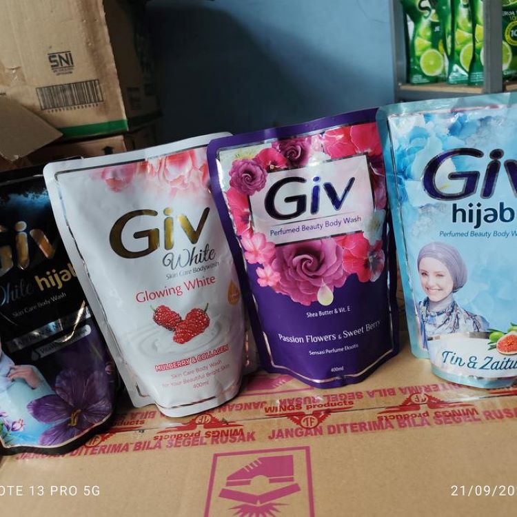 Varian Sabun Mandi Merek GIV.