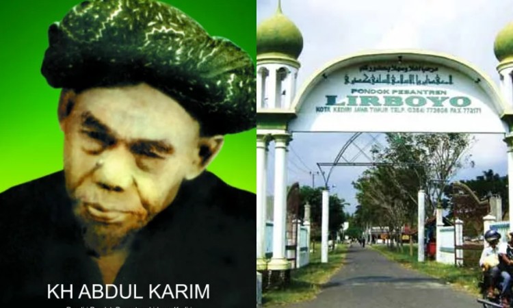 Bangunan Masjid Lawang Songo dan kompleks Pondok Lirboyo, saksi sejarah perjuangan KH Abdul Karim membangun peradaban Islam di Kediri.