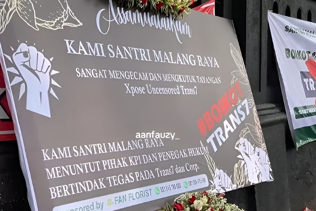 Demo Trans 7 terkini di Malang.