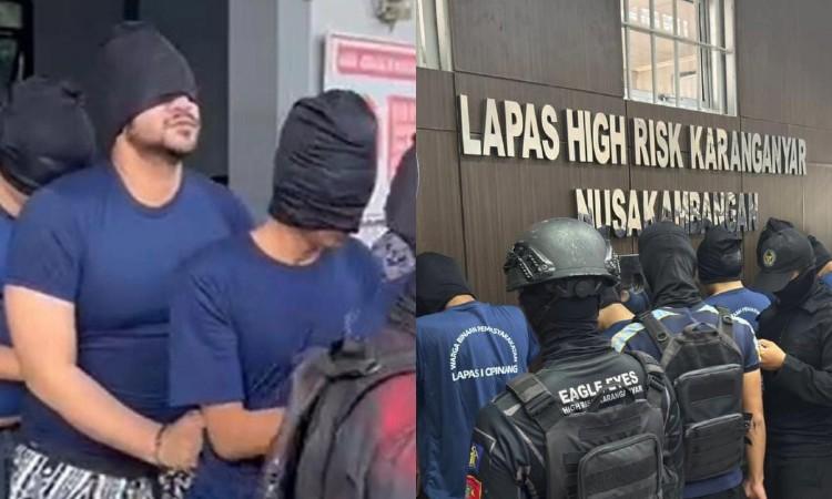 Ammar Zoni resmi dipindahkan ke Lapas Super Maximum Security Nusakambangan usai ketahuan mengedarkan narkoba dari dalam Rutan Salemba.