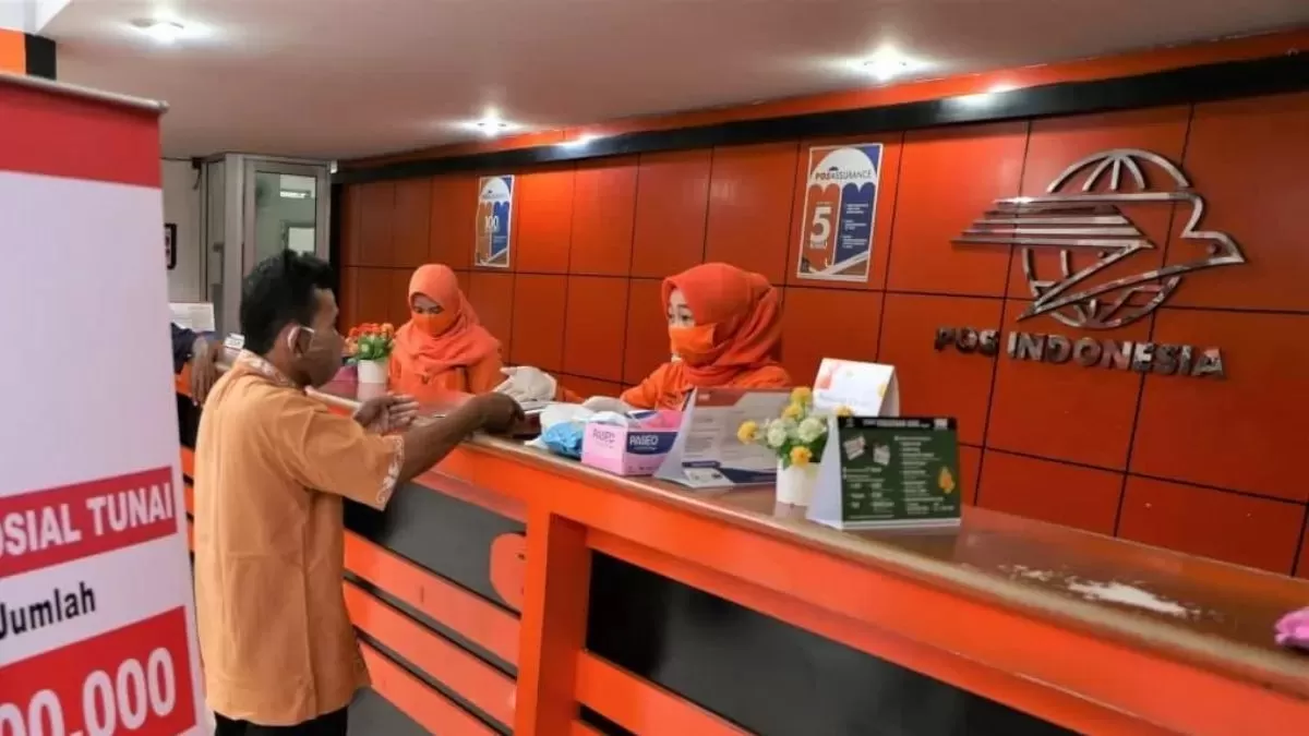 pencairan BLT kesra lewat kantor pos