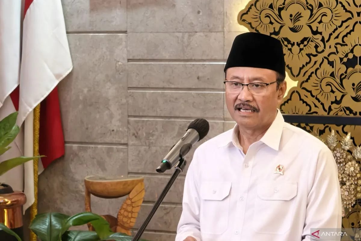 Menteri Sosial (Mensos) Saifullah Yusuf (Gus Ipul)