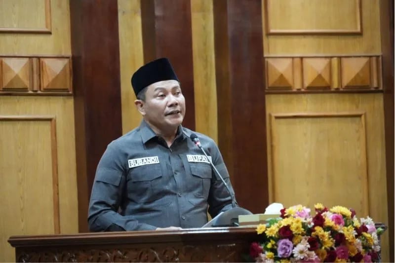 Sambutan Bupati Sidoarjo H. Subandi (Sumber:Antara Jatim)