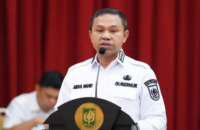 Foto Gubernur Riau Abdul Wahid (Sumber: Riaupos.co)