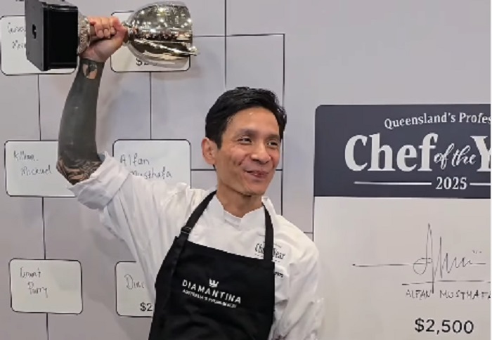 Chef Indonesia Alfan Musthafa Raih Gelar &ldquo;Queensland Chef of the Year 2025&rdquo;