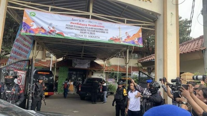 Ledakan SMA 72 Kelapa Gading.