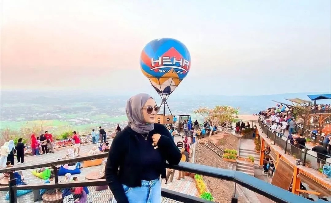 HaHe Sky View, destinasi wisata kekinian dengan panorama langit indah jogja.