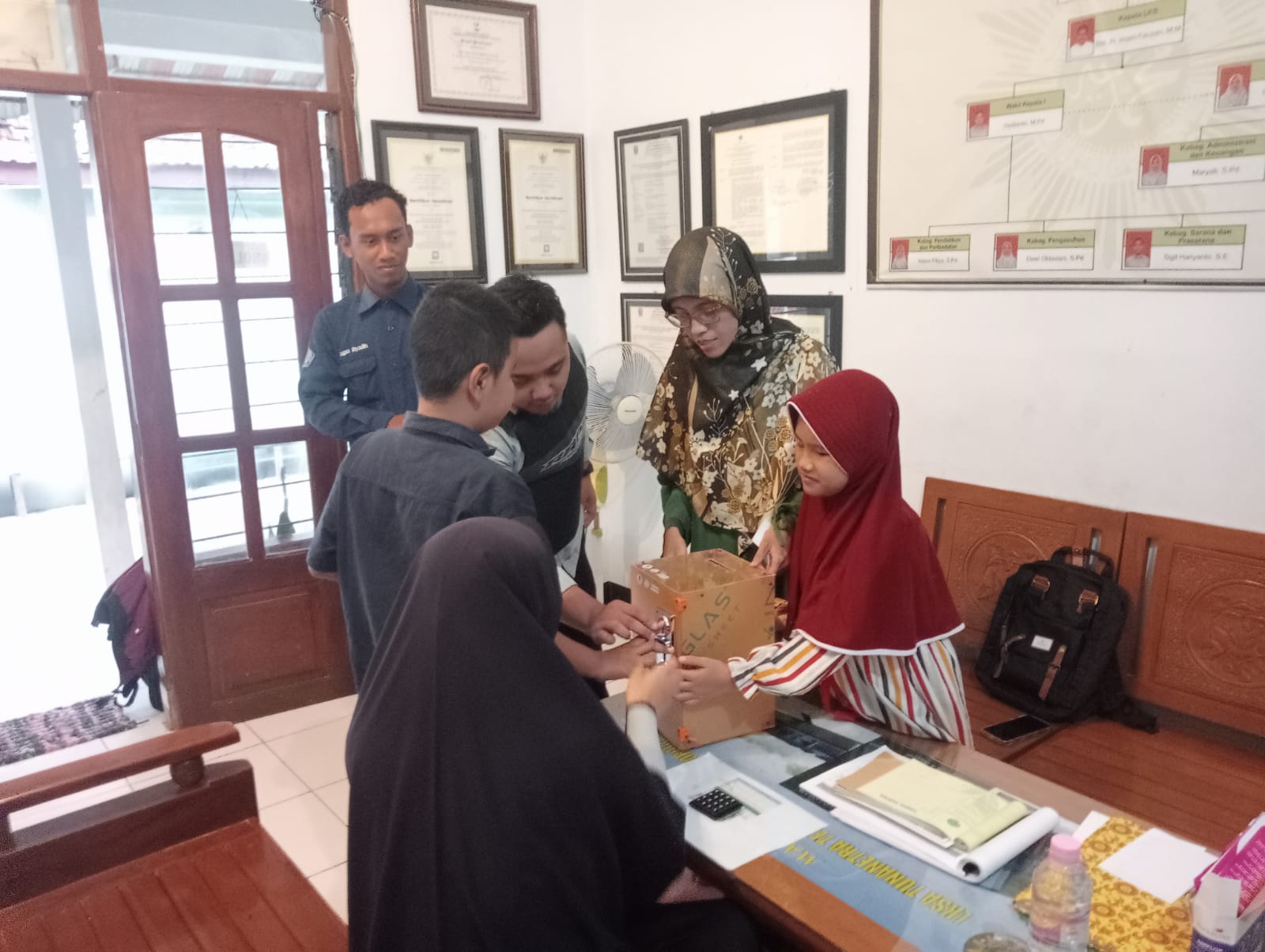Uji coba e-celengan di LKS