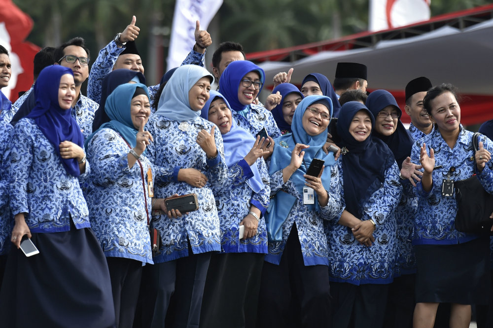 ILUSTTRASI. Pegawai Negeri Sipil (PNS)