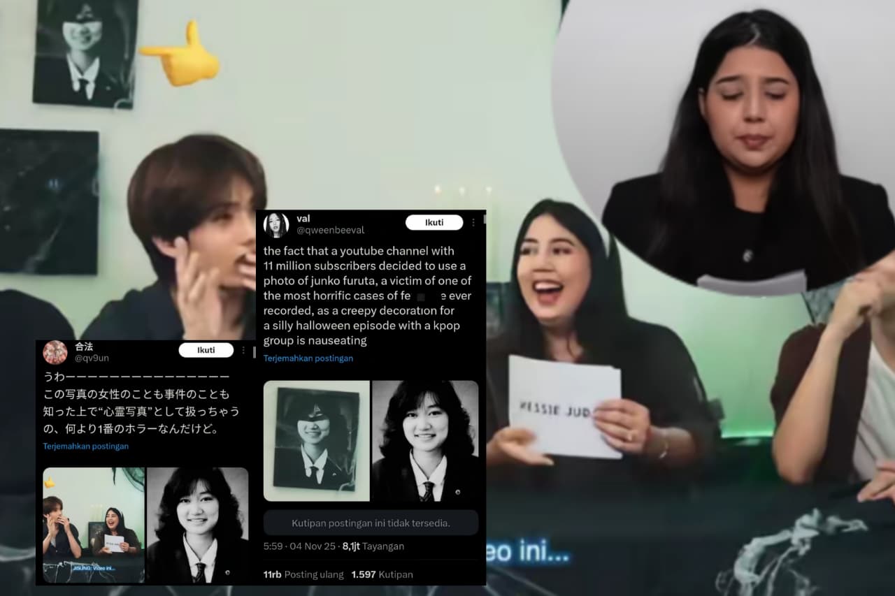 Nassie judge seorang konten kreator yang dapat hujatan dari netizen jepang.
