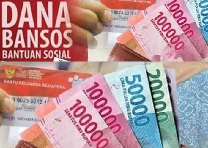 ILUSTRASI. Pencairan dana bansos