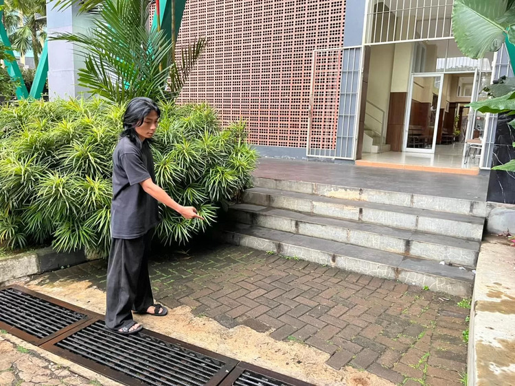 Mahasiswi Unpak Bogor Jatuh dari lantai 3