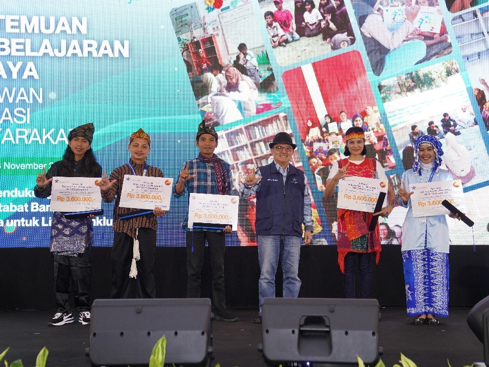 Miswanto tampil sebagai salah satu penerima penghargaan tingkat nasional