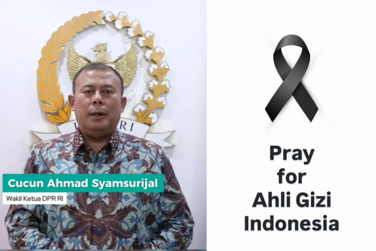 tagar pray for ahli gizi indonesia tengah viral karena pernyataan wakil ketua dpr ri