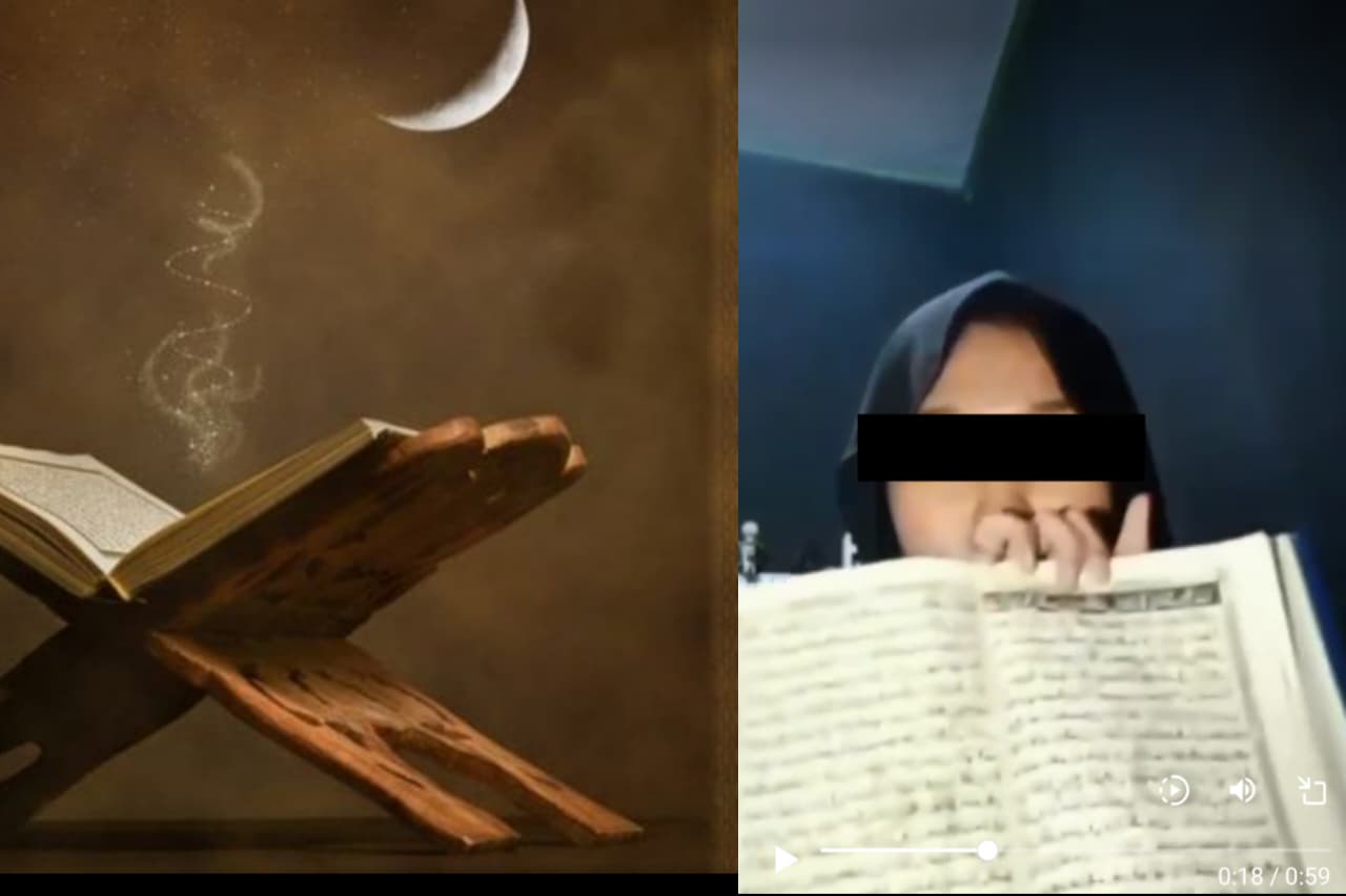 viral seorang wanita lakukan hal tak pantas pada kitab suci alqur