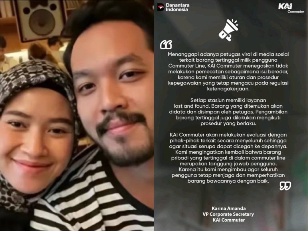 Viral sosok Anita Dewi yang heboh lupa bawa tumbler dari KRL.