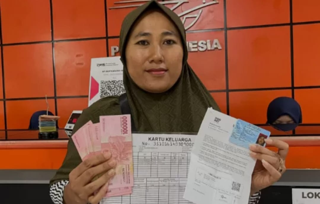ILUSTRASI.KPM penrima bantuan BLTS kesra 2025