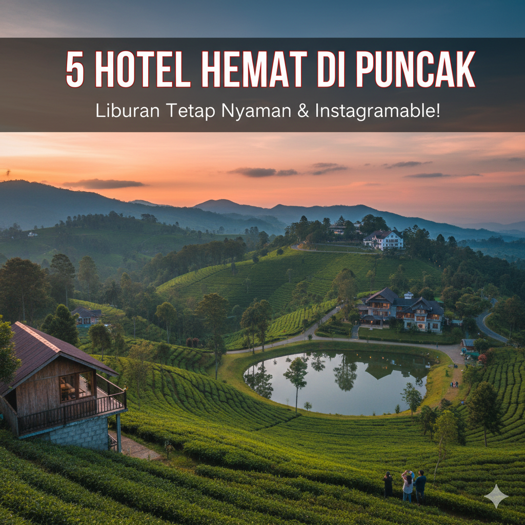 rekomendasi 5 hotel hemat di puncak