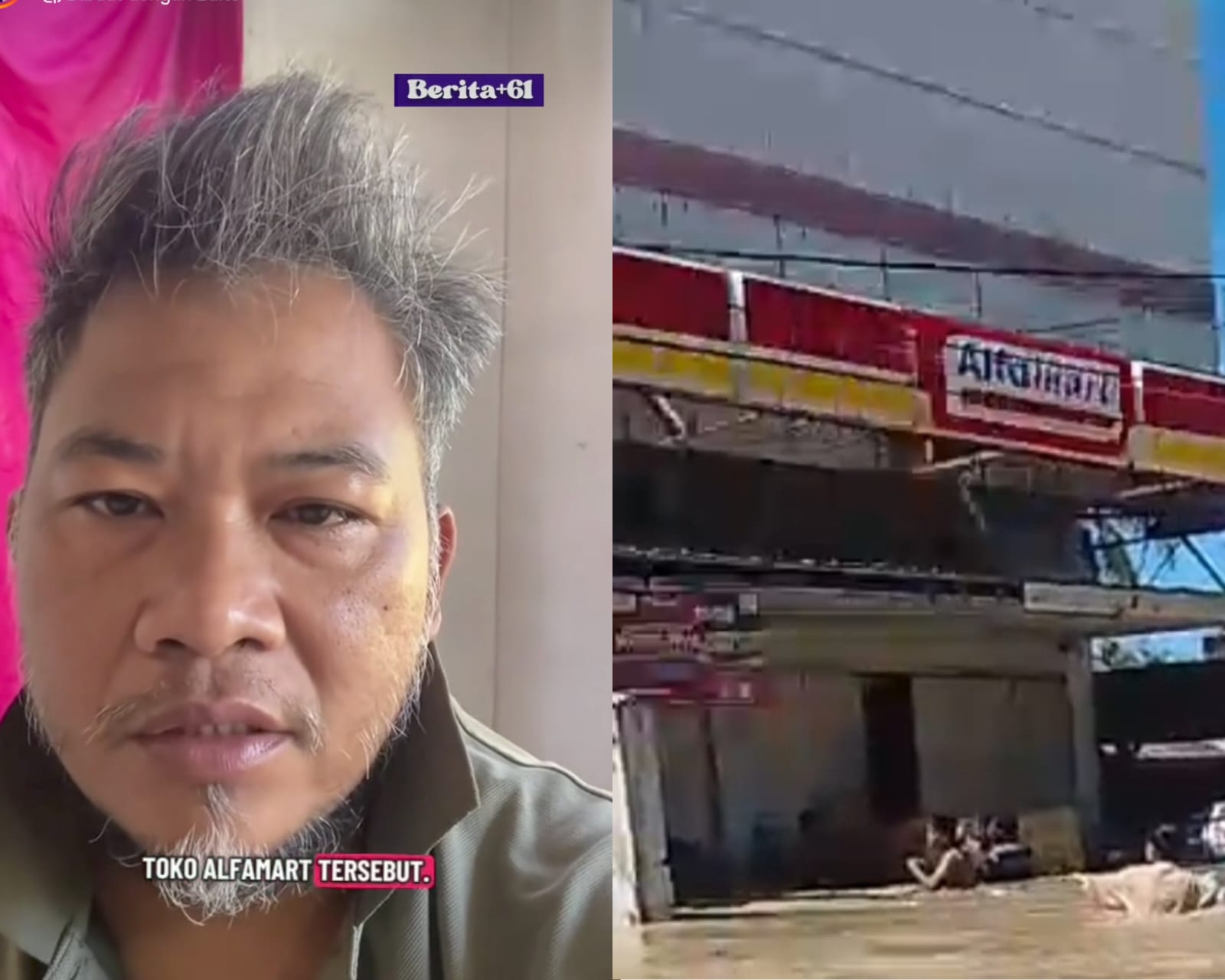 Pelaku penjarahan minimarket Sibolga