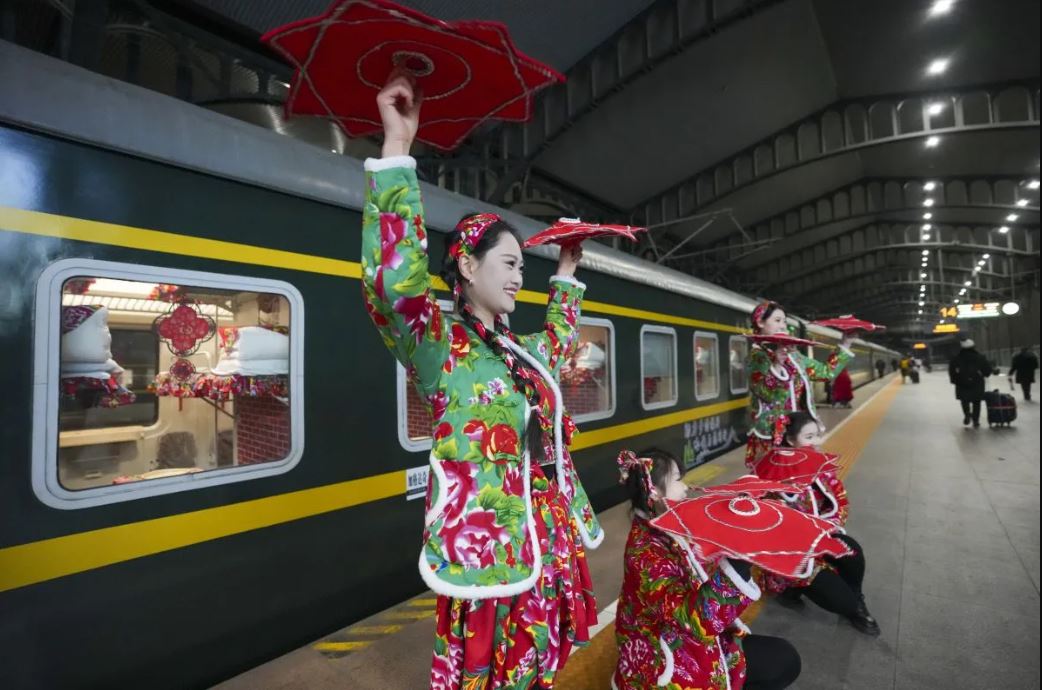 Kereta K7041 resmi berangkat dari Harbin ke Mohe, memadukan perjalanan musim dingin dengan pengalaman budaya khas China timur laut.