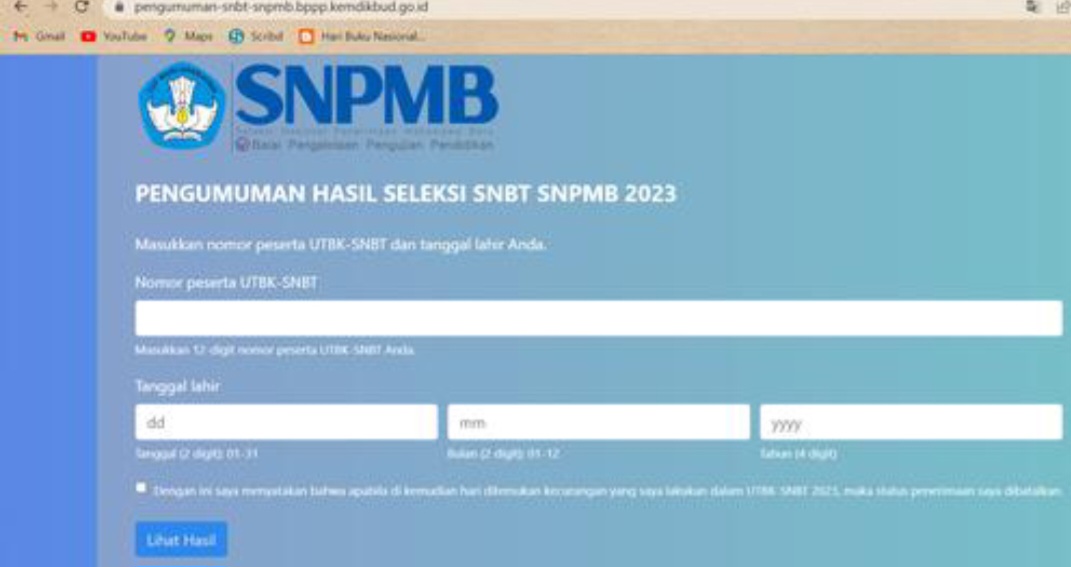 Data tidak ditemukan saat daftar SNPMB sering dialami siswa gap year.