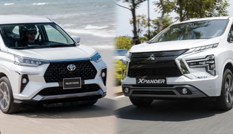 Mitsubishi Xpander Cross vs Toyota Veloz.
