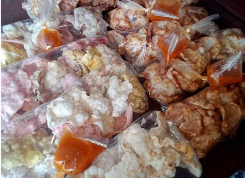 Kerupuk Melarat khas Cirebon.