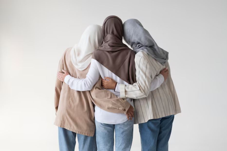 Ilustrasi wanita muslimah