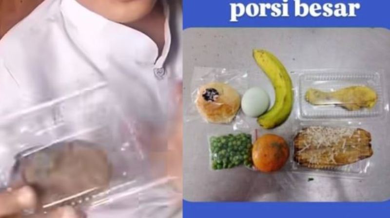 Video siswa MI di Majalengka yang mengaku hanya mendapat ubi bakar dari paket MBG viral di media sosial. 