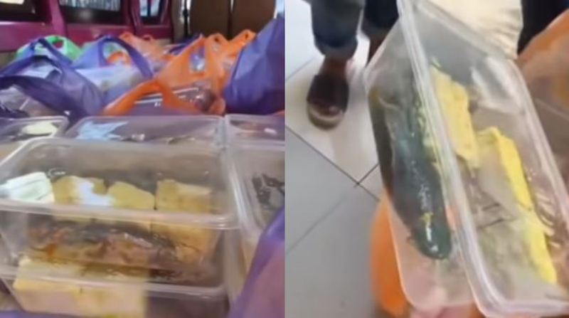  Caption Foto: SMAN 2 Pamekasan mengembalikan paket MBG karena menu dianggap tidak layak dibagikan kepada siswa. 