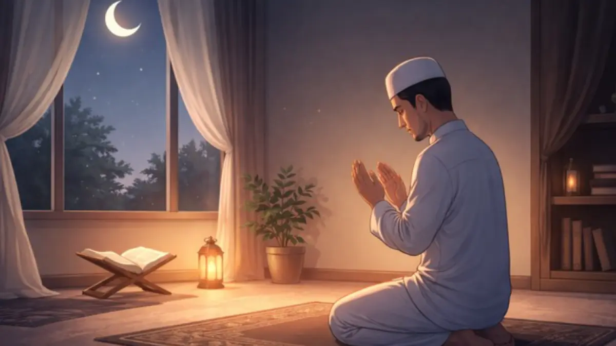 Ilustrasi. Doa Puasa Ramadan Hari ke-26: Memohon Ampunan